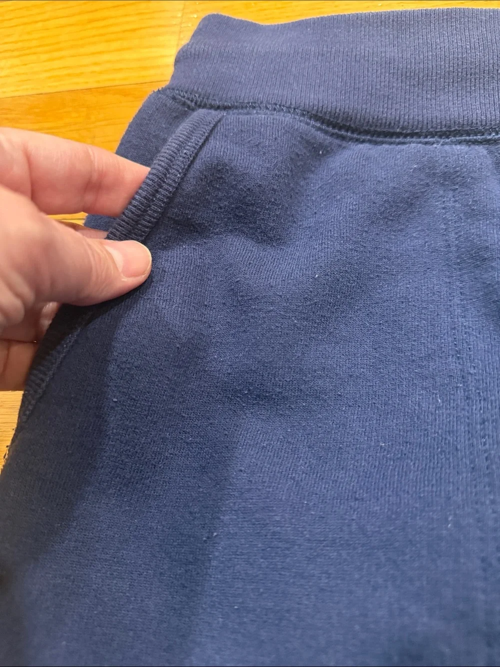 Polo Ralph Lauren blue sweatpants size small .